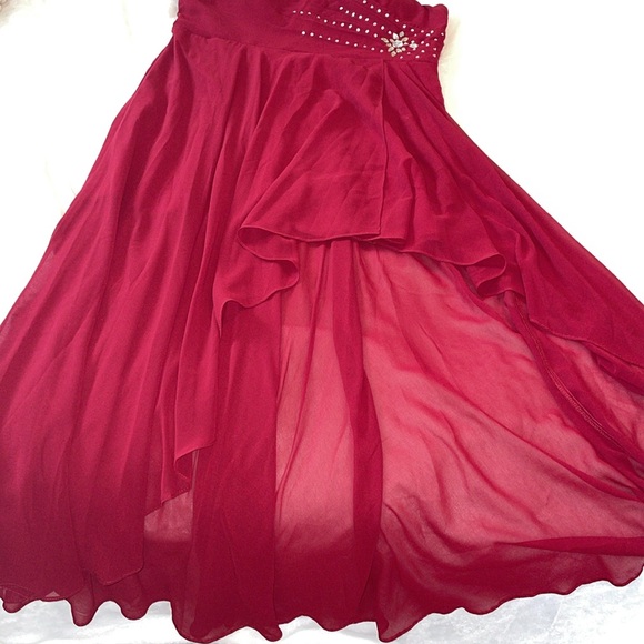 Ever🩷Pretty one shoulder maxi high low formal dress ❤️ - Picture 3 of 6